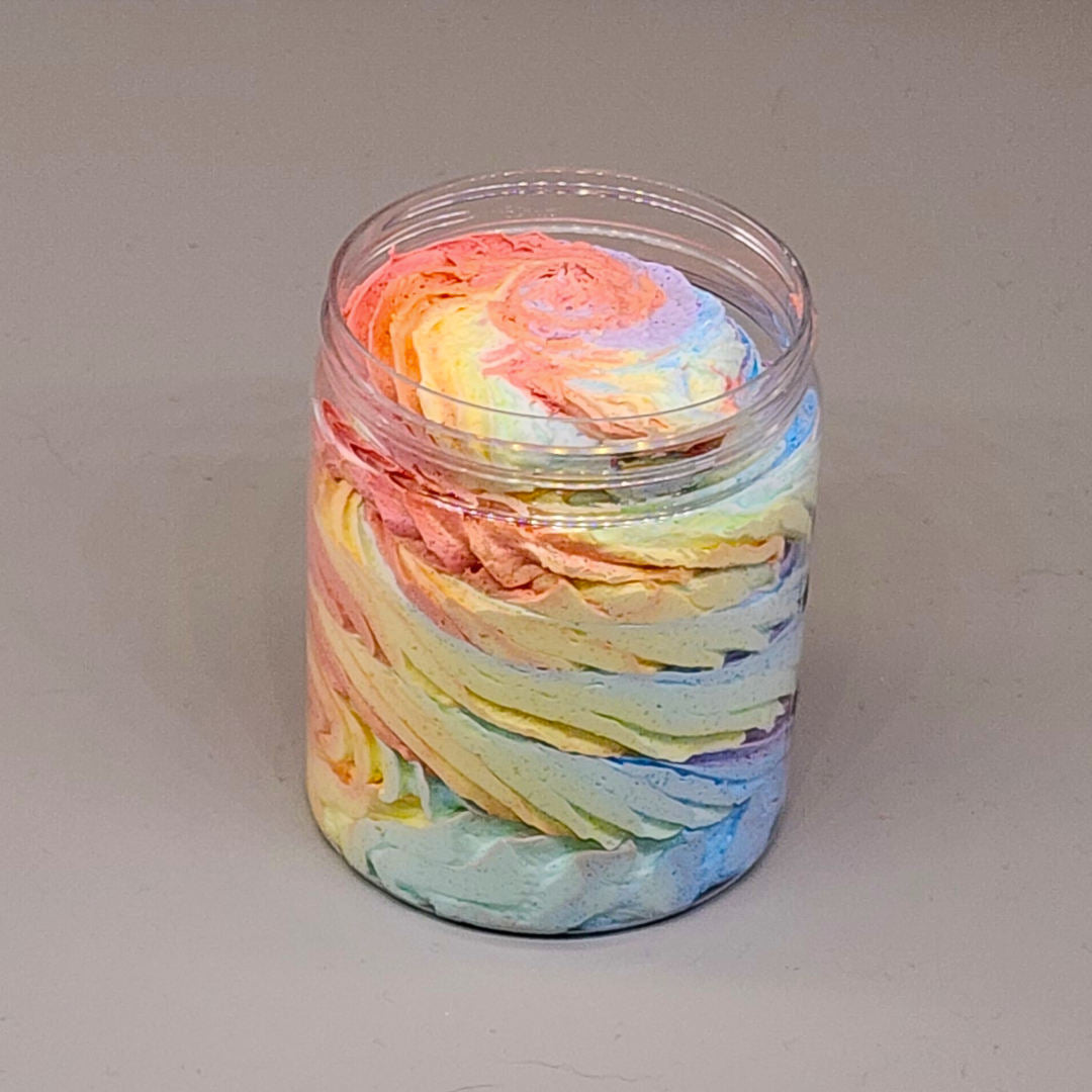 Rainbow Bite Whipped Sugar Scrub Soap